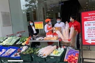 Mở mới các điểm bán hàng lưu động, dã chiến đảm bảo cung ứng nhu yếu phẩm