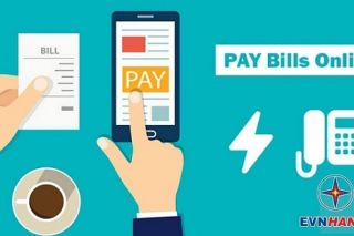 EVNHANOI đã áp dụng nhiều phương thức thanh toán trực tuyến