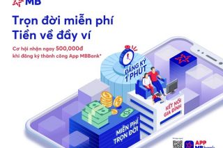 Chuyển tiền miễn phí tại MBBank