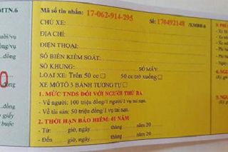 Vì sao có bảo hiểm xe máy 20.000 đồng/năm vẫn bị phạt?