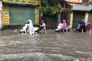 Hà Nội vẫn còn tồn tại 12 điểm ngập úng