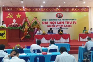 Công ty Cổ phần phân bón Bình Điền tổ chức thành công Đại hội Đảng bộ nhiệm kỳ 2020-2025