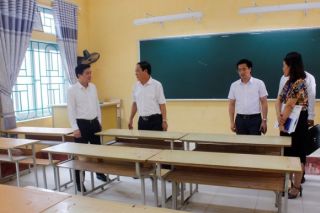 Vĩnh Phúc: Kiểm tra công tác chuẩn bị Kỳ thi tốt nghiệp THPT năm 2020