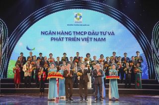 BIDV lần thứ 6 đạt danh hiệu Thương hiệu Quốc gia