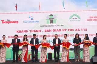 Đắk Lắk: Khánh thành Ký túc xá 115 và trao học bổng “Đọt chuối non” cho học sinh nghèo