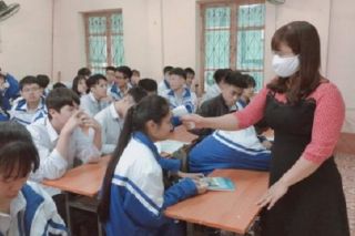 Bỉm Sơn (Thanh Hóa): Gần 1.900 học sinh THPT quay trở lại trường từ ngày 2/3