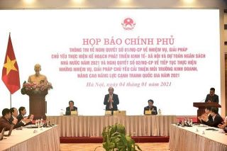Năm 2021, Chính phủ đặt mục tiêu tăng trưởng GDP đạt 6,5%