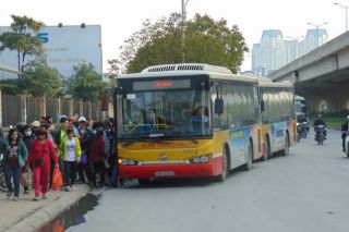 Hà Nội điều chỉnh lộ trình 19 tuyến bus trong thời gian diễn ra Đại hội XIII của Đảng