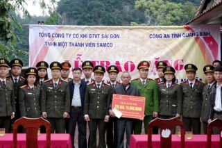 Công an Quảng Bình: Hỗ trợ 231 triệu đồng xây dựng 3 nhà tình nghĩa