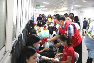 Phú Thọ: Chương trình 'Ngày hội hiến máu Giọt hồng thành phố ngã ba sông 2021'