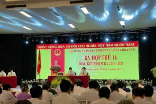 HĐND tỉnh Thanh Hóa khóa XVII tổng kết hoạt động nhiệm kỳ 2016-2021