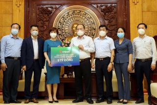 VPBank tiếp tục ủng hộ 10 tỷ đồng phòng chống dịch Covid -19
