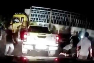 Hà Tĩnh: Dùng bàn chông, nổ súng vây bắt 2 đối tượng vận chuyển ma túy