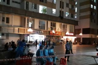TP. HCM: Phong tỏa 1 lô chung cư ở quận 12 vì có trường hợp nghi nhiễm SARS-CoV-2