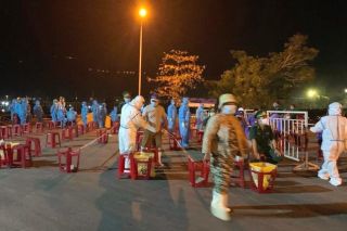 Đà Nẵng: Phong toả cảng cá Thọ Quang xét nghiệm xuyên đêm do có ca mắc Covid-19