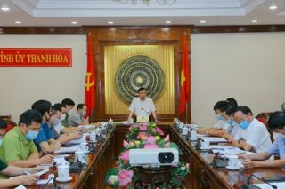 Thanh Hóa: Giao ban công tác nội chính, phòng chống tham nhũng 6 tháng đầu năm 2021
