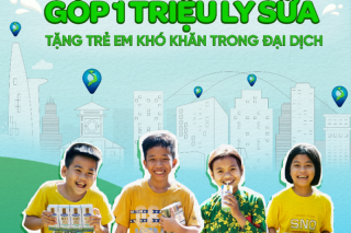 Chiến dịch online của Vinamilk – Đặt mục tiêu góp một triệu ly sữa cho trẻ em khó khăn trong đại dịch