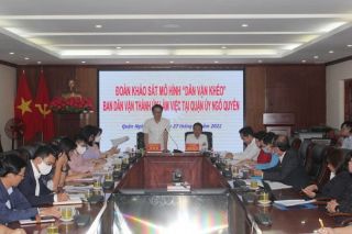 Hải Phòng: Mô hình “Dân vận khéo” trên địa bàn quận Ngô Quyền có nhiều bước phát triển mới