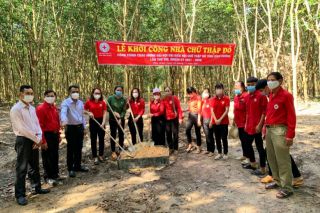 Bình Dương: Khởi công công trình nhân đạo chào mừng Đại hội Hội Chữ thập đỏ tỉnh lần thứ VIII