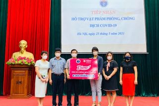 Diana Unicharm đồng hành cùng Bộ Y tế hỗ trợ Bắc Giang phòng, chống Covid-19
