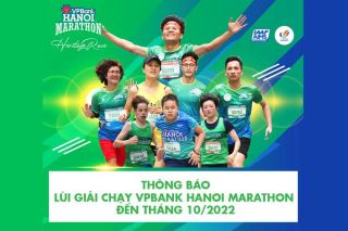 Lùi giải chạy VPBank Hanoi Marathon – Hành trình Di sản 2021 sang tháng 10/2022