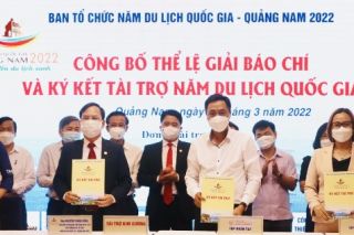 Hơn 38 tỷ đồng tài trợ cho Năm Du lịch quốc gia - Quảng Nam 2022