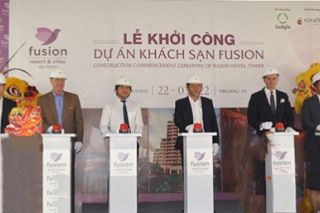 Khởi công xây dựng khối khách sạn Fusion 50 triệu USD cao 18 tầng tại TP. Đà Nẵng