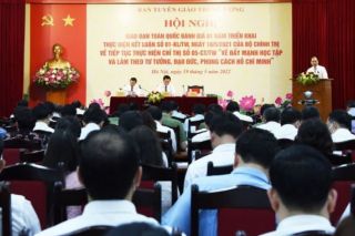 Trưởng ban Tuyên giáo Trung ương: "Tập trung hơn nữa trong việc học tập, làm theo, nêu gương Bác"