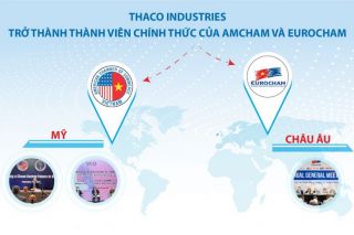 THACO Industries trở thành thành viên chính thức của AMCHAM và EUROCHAM