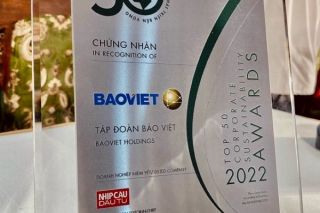 Bảo Việt (BVH): “Top 50 Doanh nghiệp phát triển bền vững 2022”