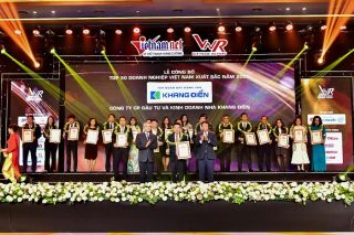 Tập đoàn Khang Điền (KDH) lần thứ 4 liên tiếp đạt Top 50 Doanh nghiệp Việt Nam xuất sắc