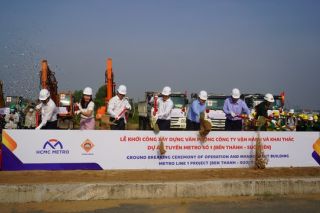 TP. Hồ Chí Minh: Khởi công xây dựng tòa nhà vận hành tuyến Metro số 1