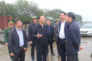 Đoàn công tác của Bộ Nông nghiệp và Phát triển nông thôn làm việc tại Thanh Hóa