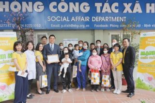 Một chuyến thiện nguyện ý nghĩa của chứng khoán KB Việt Nam tại Bệnh viện Nhi Trung ương