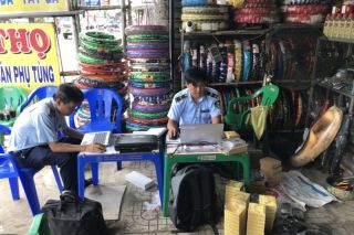 Bến Tre: Tạm giữ trên 1.700 sản phẩm phụ tùng xe gắn máy không rõ nguồn gốc xuất xứ