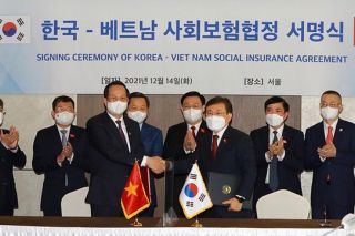 Phê duyệt Hiệp định giữa Việt Nam và Hàn Quốc về bảo hiểm xã hội