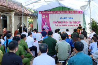 Khánh thành, bàn giao 2 nhà tình nghĩa tại Thanh Hóa