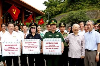 Tổng Bí thư Nguyễn Phú Trọng thăm Cửa khẩu quốc tế Hữu Nghị, tỉnh Lạng Sơn