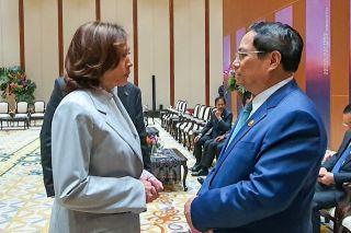 Thủ tướng Phạm Minh Chính gặp Phó Tổng thống Hoa Kỳ Kamala Harris