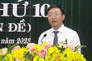 Ông Nguyễn Thế Anh được bầu giữ chức Chủ tịch UBND thị xã Nghi Sơn