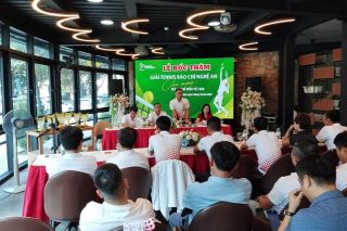 Nghệ An: Gần 250 vận động viên tham dự giải quần vợt chào mừng ngày Doanh nhân Việt Nam