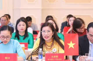 Hội Chữ thập đỏ tỉnh Lạng Sơn hội đàm với Hội Chữ thập đỏ Khu tự trị dân tộc Choang, Quảng Tây (Trung Quốc)
