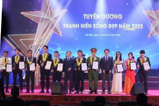 “Thanh niên sống đẹp” năm 2023: Vinh danh 20 gương thanh niên tiêu biểu đóng góp cho xã hội