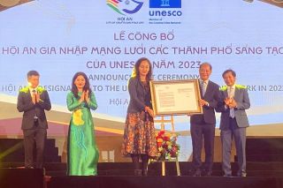 Hội An gia nhập mạng lưới các thành phố sáng tạo của UNESCO