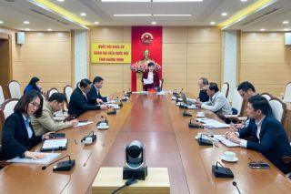 Đoàn ĐBQH tỉnh Quảng Ninh lấy ý kiến tham gia vào dự án Luật, Nghị quyết trình Quốc hội