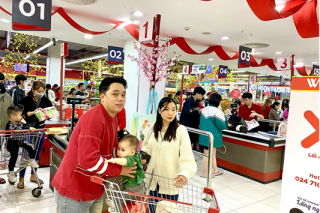 Trải nghiệm vườn Xuân Hạnh phúc bốn phương lần đầu tiên xuất hiện tại Vincom