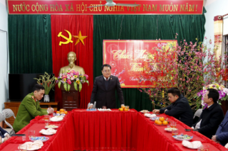 Lạng Sơn: Lãnh đạo UBND tỉnh kiểm tra công tác trực, phục vụ đêm giao thừa Tết Nguyên đán