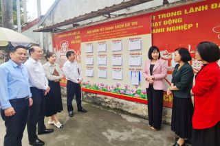 Quận Lê Chân hoàn thành lấy ý kiến cử tri về sắp xếp đơn vị hành chính phường