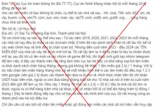 Cảnh giác trước chiêu trò chiêu trò phát tán đơn tố cáo sai sự thật