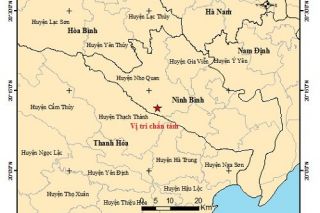Động đất mạnh 3.4 độ richter ở Ninh Bình gây rung lắc